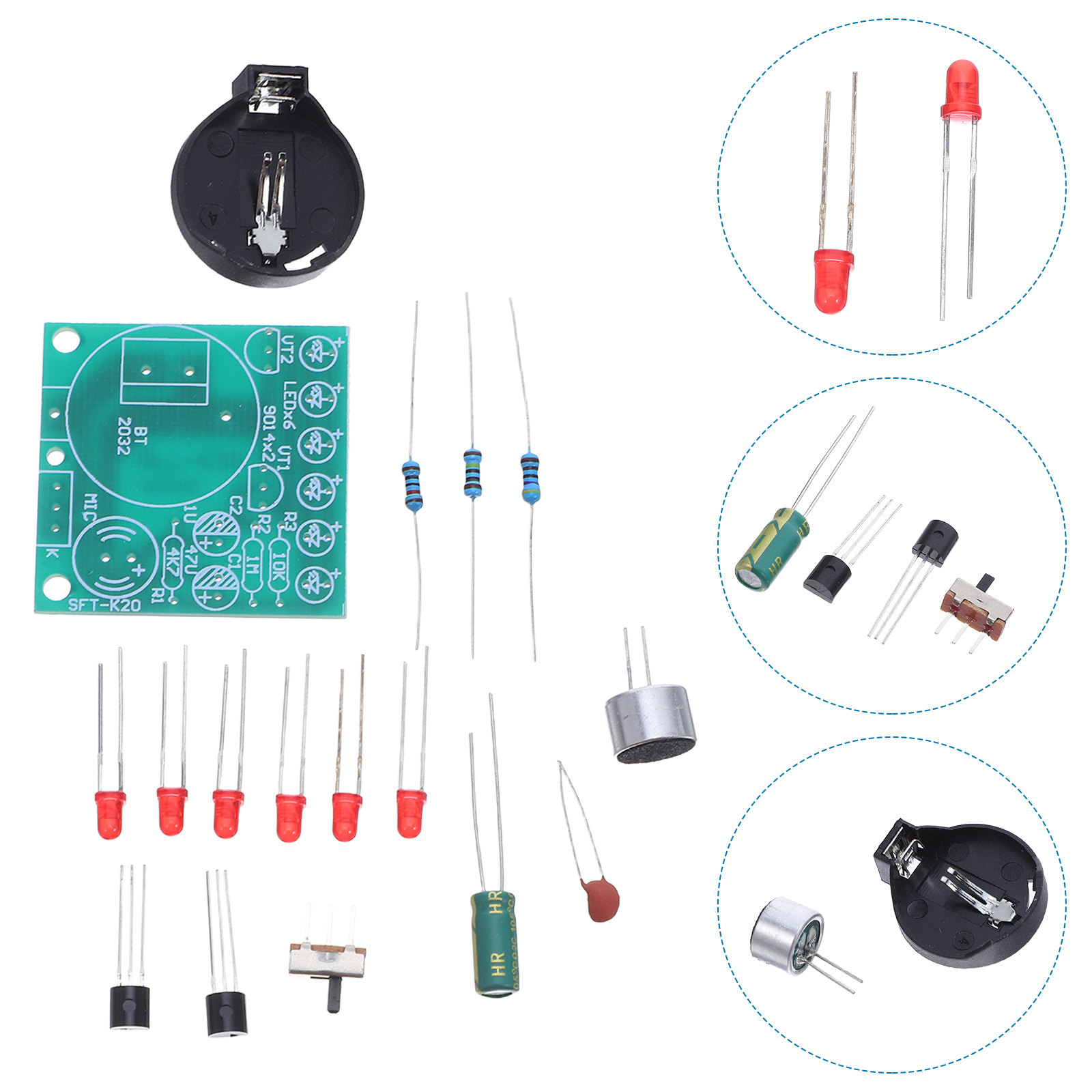 Diy Electronics Kits For Adults - Voice-Controlled LED Metronome Kit DIY Electronic