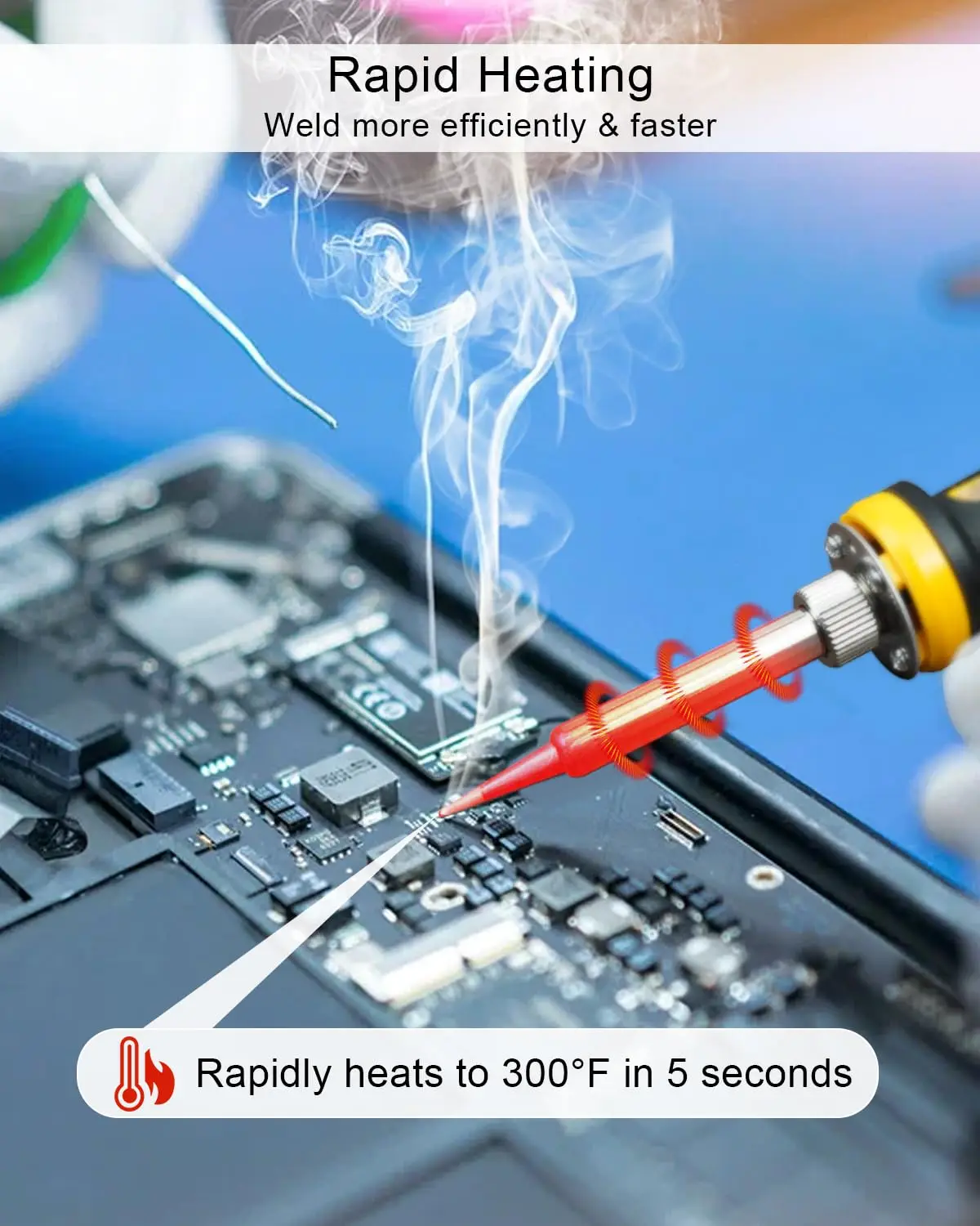 Portable Soldering Iron Kit Co - Diy Electronics Storage ulasan dan harga