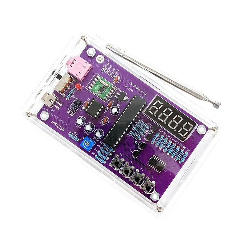 Dual Channel FM Radio DIY Buil - Diy Electronics Kits For Adults ulasan dan harga