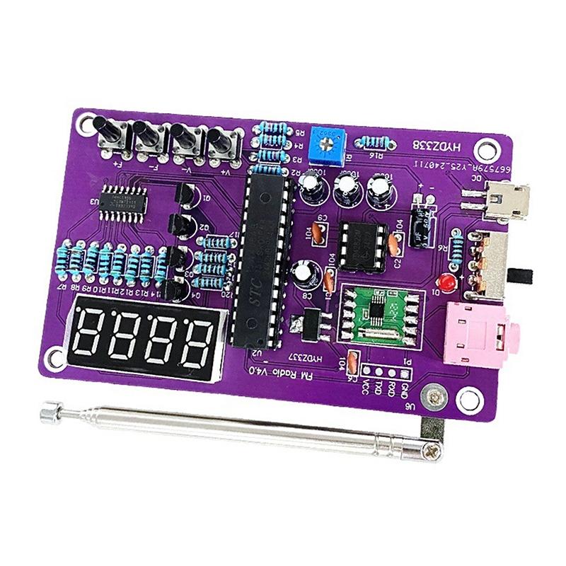 Dual Channel FM Radio DIY Buil - Diy Electronics Kits For Adults ulasan dan harga