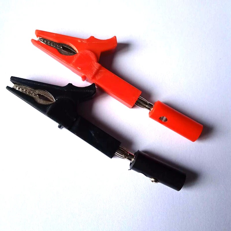 Alligator Clip with Banana Plu - Crocodile Clip Set ulasan dan harga