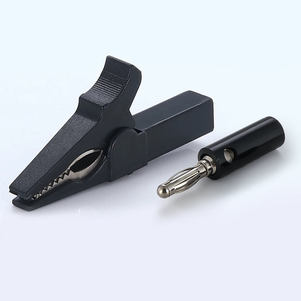 Alligator Clip with Banana Plu - Crocodile Clip Set ulasan dan harga