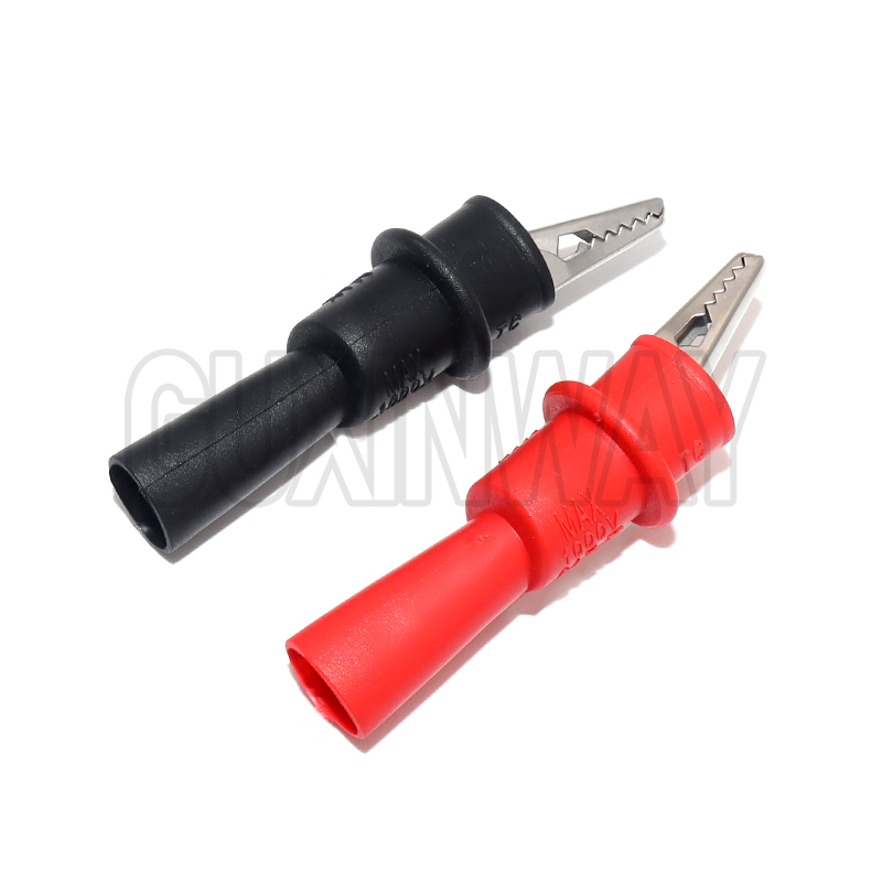 2pcs Alligator Clips Test Clip - Crocodile Clip Set ulasan dan harga