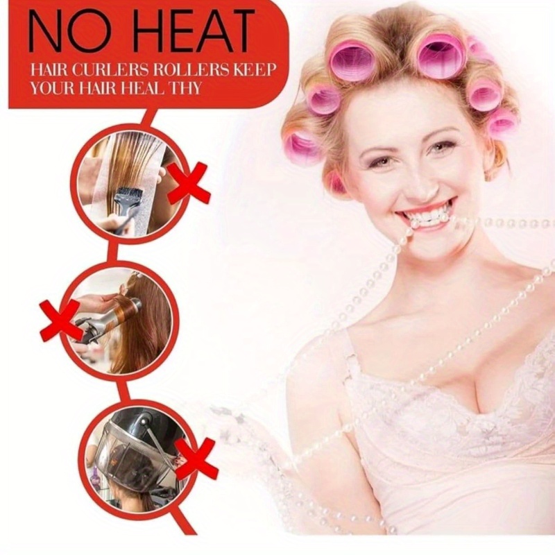 Self-adhesive hair curlers and - Crocodile Clip Set ulasan dan harga