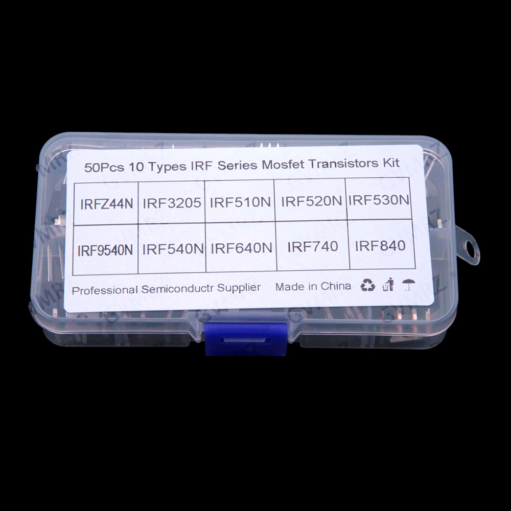 10 Values TO-220 ​​50 PCS IRF  - Mosfet Transistor Set ulasan dan harga