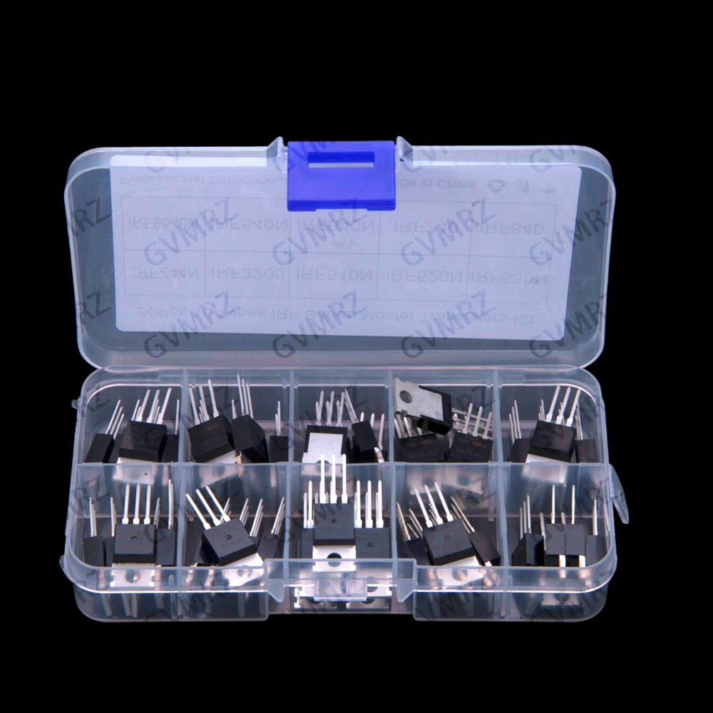 10 Values TO-220 ​​50 PCS IRF  - Mosfet Transistor Set ulasan dan harga