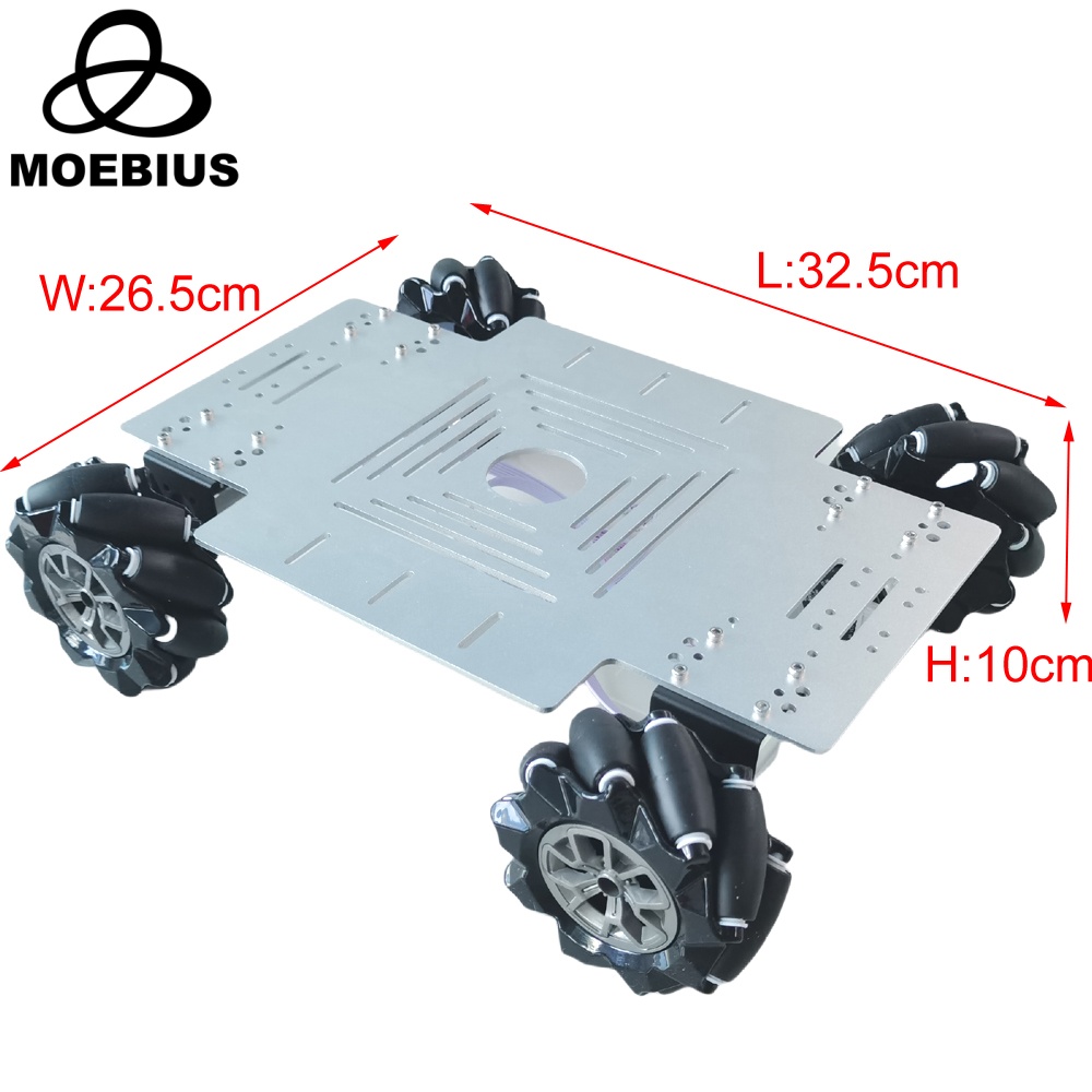 25KG Load 4WD Mecanum Wheel Ro - Diy Kit Elektronik ulasan dan harga