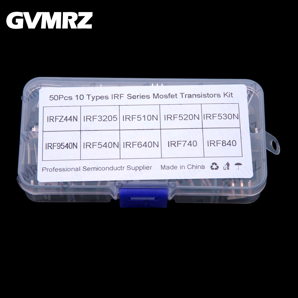 10 Values ​​50 PCS IRFZ44 IRF3 - Mosfet Transistor Set ulasan dan harga