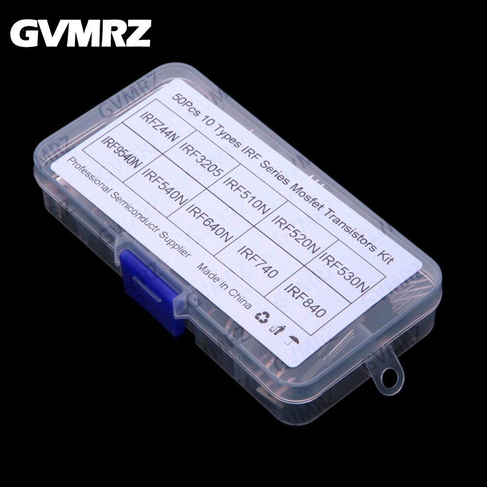 10 Values ​​50 PCS IRFZ44 IRF3 - Mosfet Transistor Set ulasan dan harga