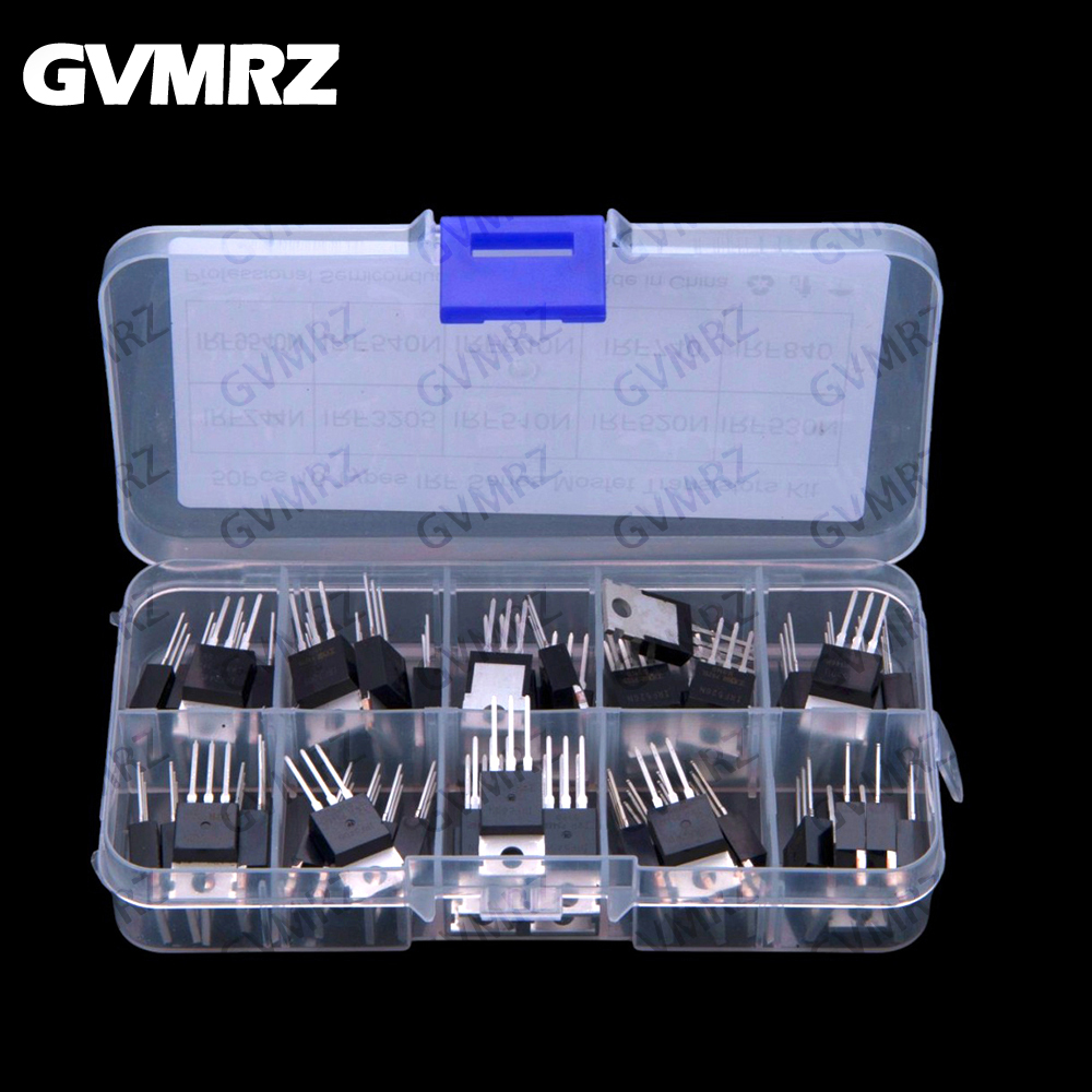 10 Values ​​50 PCS IRFZ44 IRF3 - Mosfet Transistor Set ulasan dan harga