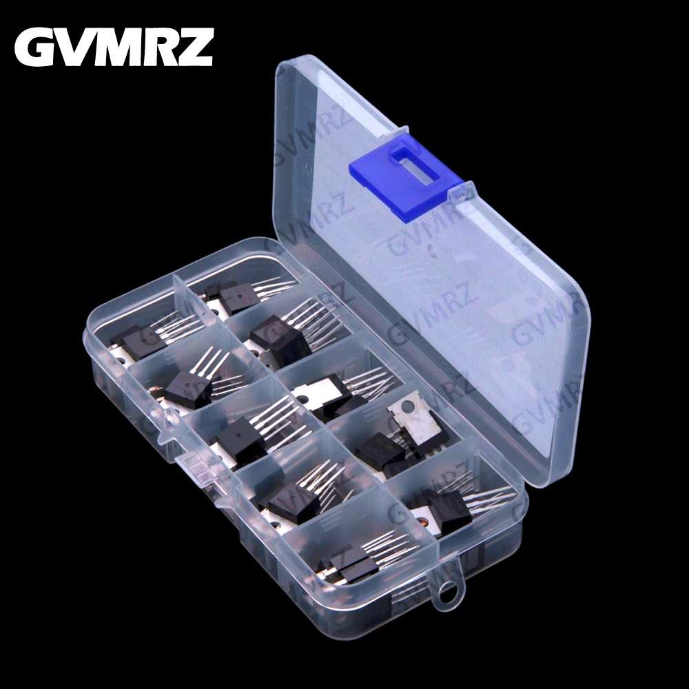 10 Values ​​50 PCS IRFZ44 IRF3 - Mosfet Transistor Set ulasan dan harga