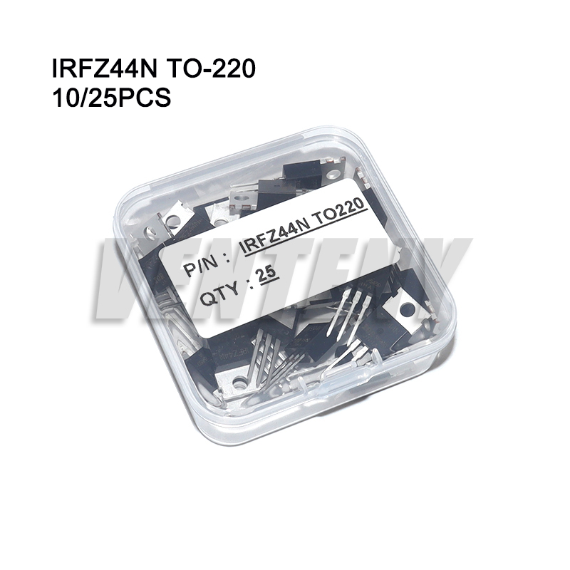 10pcs 25pcs IRFZ44N Mosfet Ori - Mosfet Transistor Set ulasan dan harga