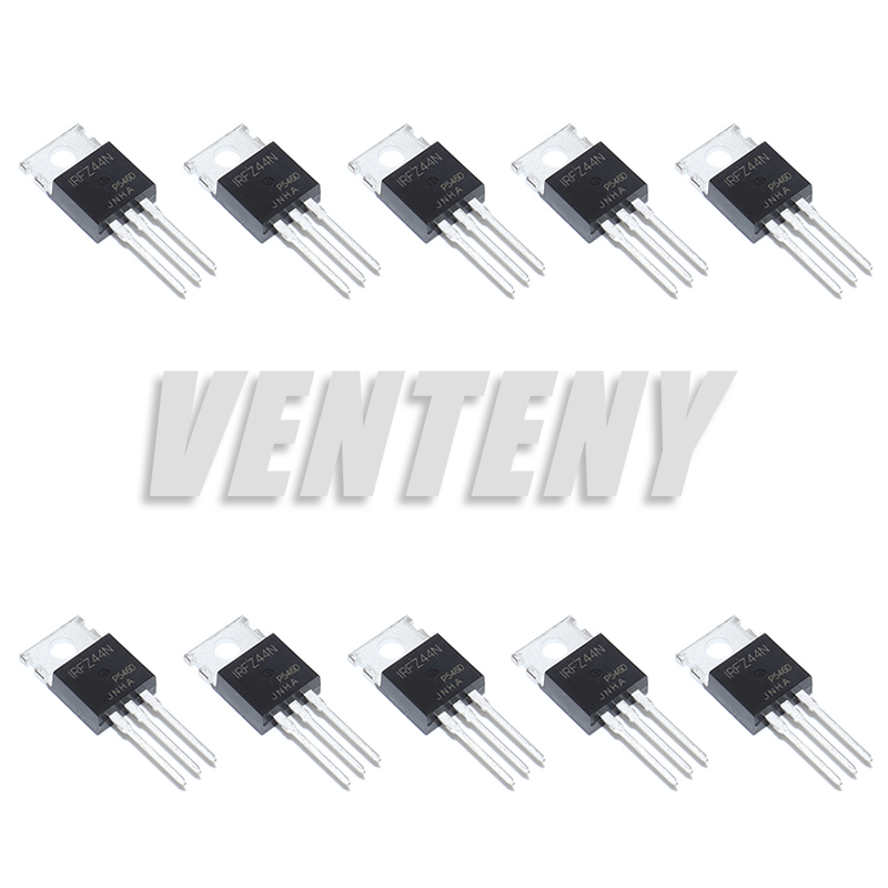 10pcs 25pcs IRFZ44N Mosfet Ori - Mosfet Transistor Set ulasan dan harga