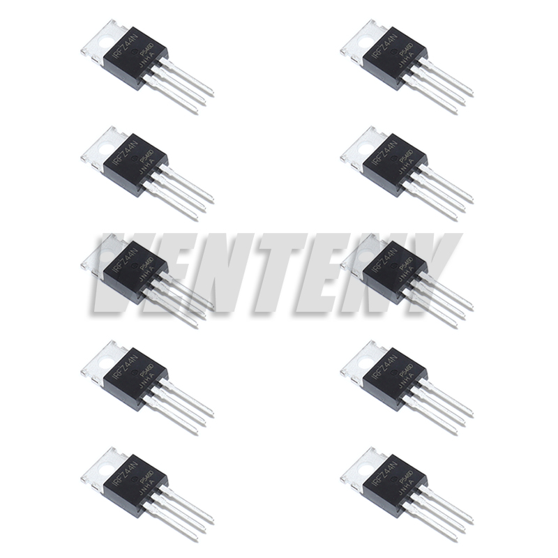 10pcs 25pcs IRFZ44N Mosfet Ori - Mosfet Transistor Set ulasan dan harga