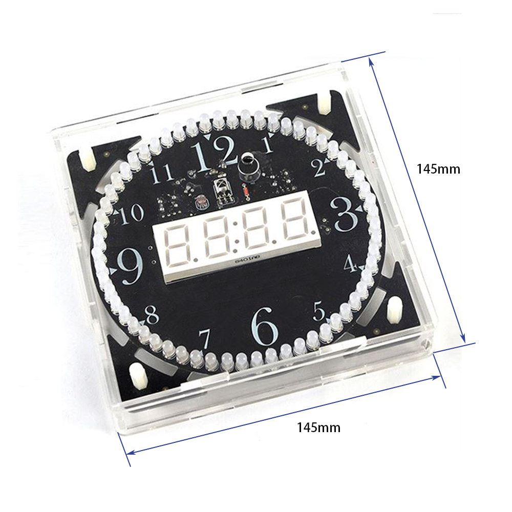DIY electronic clock kit 14.5* - Diy Electronics Kits For Adults ulasan dan harga
