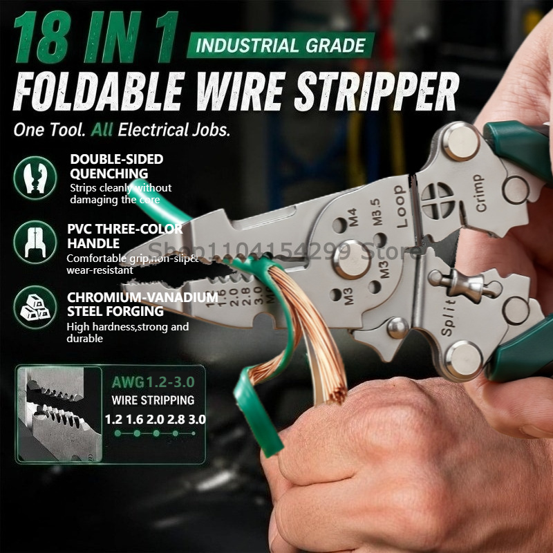 Multifunctional Copper Strippe - Wire Stripper Cutter ulasan dan harga