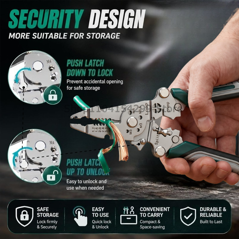 Multifunctional Copper Strippe - Wire Stripper Cutter ulasan dan harga