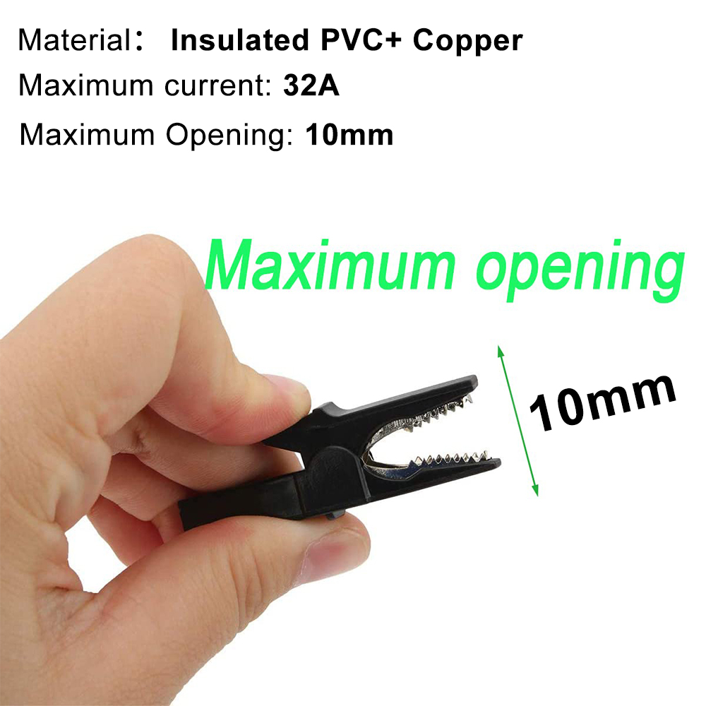Alligator Clip with Banana Plu - Crocodile Clip Set ulasan dan harga