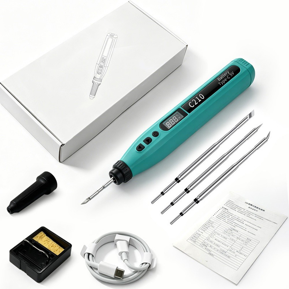 Smart Digital USB Soldering Ir - Diy Electronics Storage ulasan dan harga
