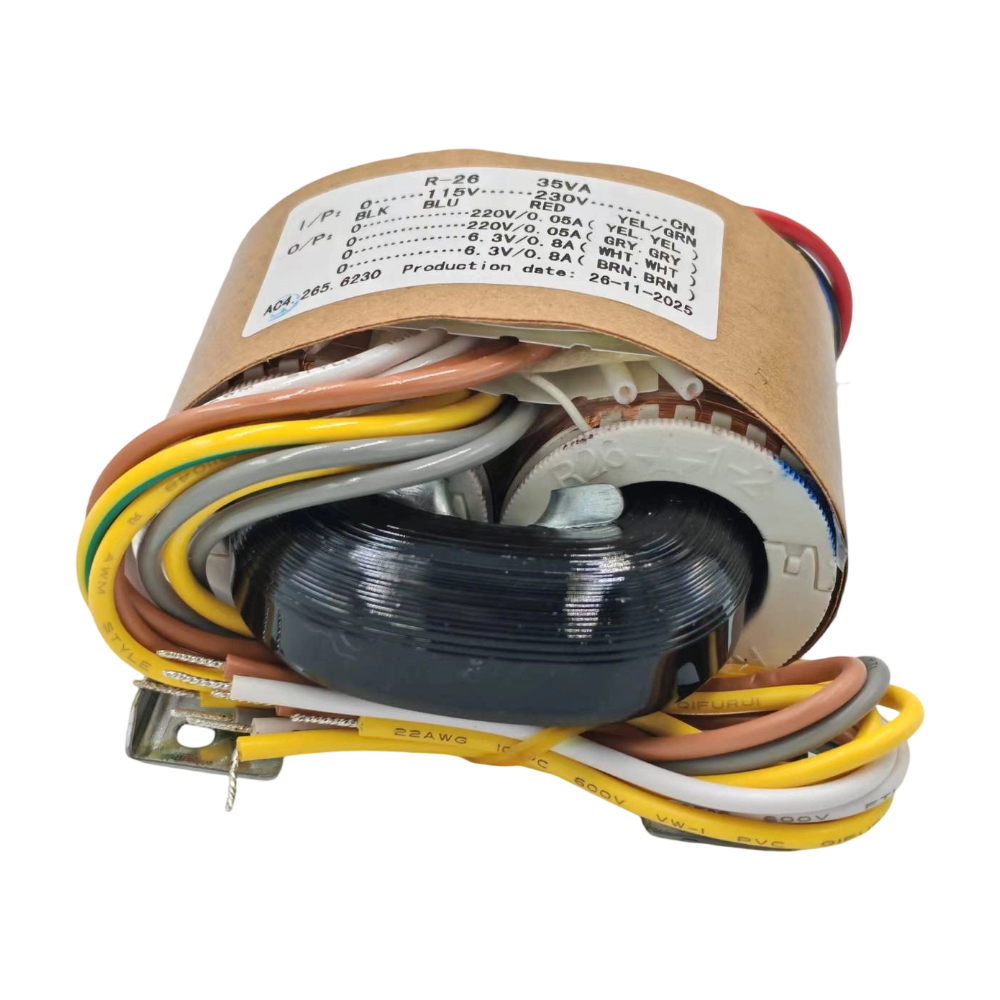 35W Sec Voltage 220V x2 + 6.3V - R/Diy Electronics ulasan dan harga