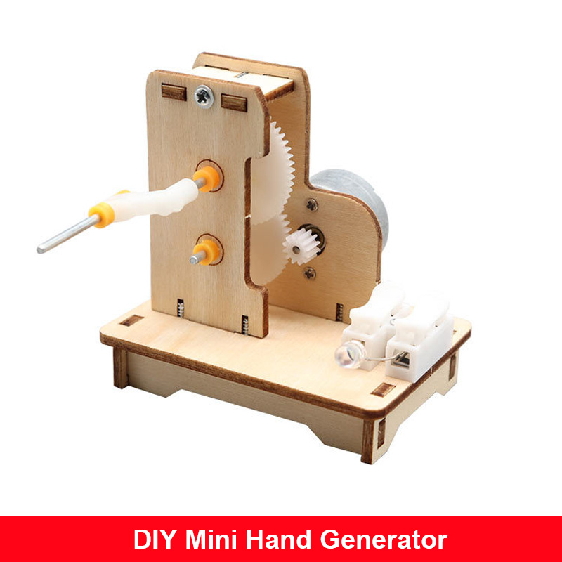 DIY Mini Hand Generator DIY Sc - Diy Kit Elektronik ulasan dan harga