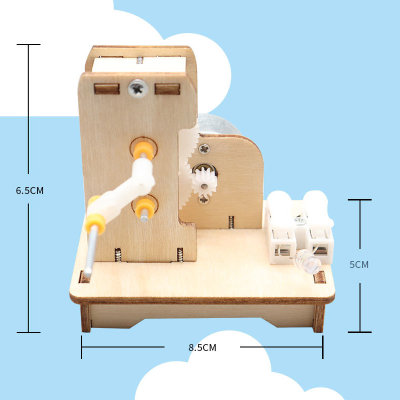 DIY Mini Hand Generator DIY Sc - Diy Kit Elektronik ulasan dan harga