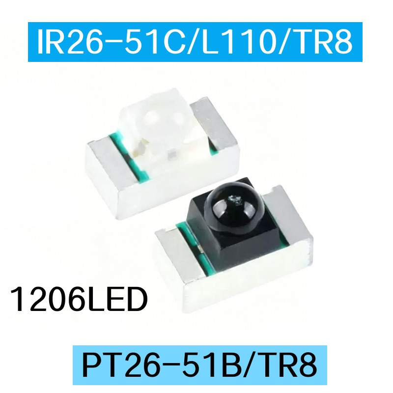 50pcs PT26-51B/TR8 IR26-51C/L1 - Ir Infrared Receiver ulasan dan harga