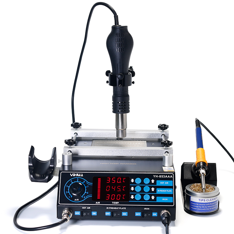 2026 Hot Sale Yihua 853AAA wel - Hot Air Rework Station ulasan dan harga