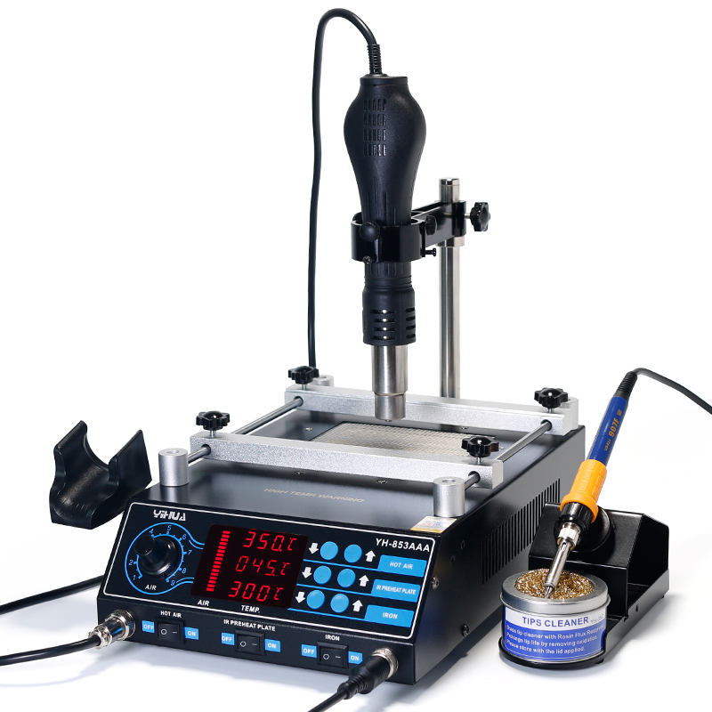 2026 Hot Sale Yihua 853AAA wel - Hot Air Rework Station ulasan dan harga