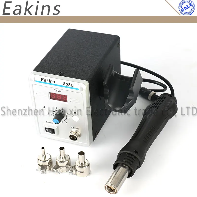 Hot Air Gun 858D Desoldering S - Hot Air Rework Station ulasan dan harga