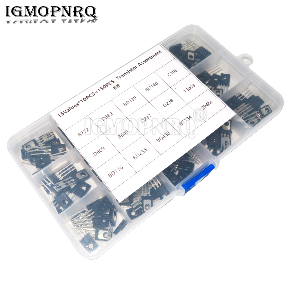 150PCS TO-126 Transistor Assor - Mosfet Transistor Set ulasan dan harga