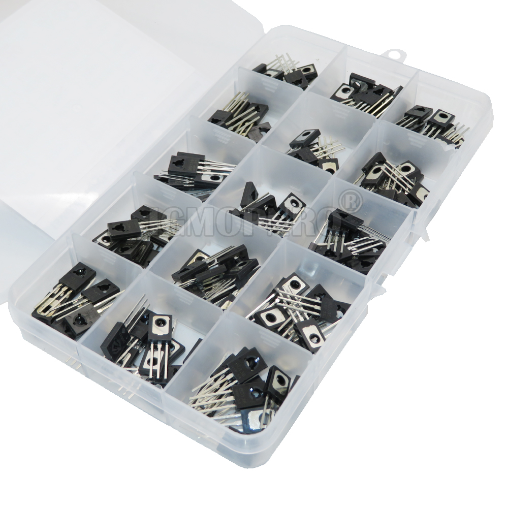 150PCS TO-126 Transistor Assor - Mosfet Transistor Set ulasan dan harga