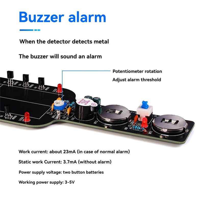 SQPP-DIY Metal Detector Electr - Diy Electronics Circuits ulasan dan harga