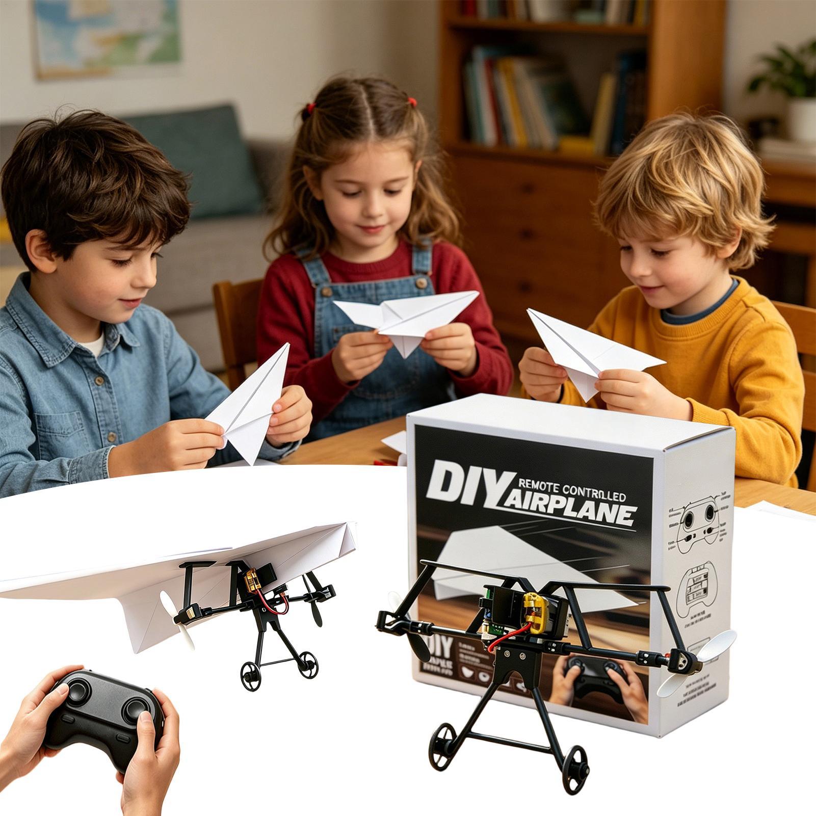 DIY RC Paper Airplane Kit Plan - Diy Kit Elektronik ulasan dan harga