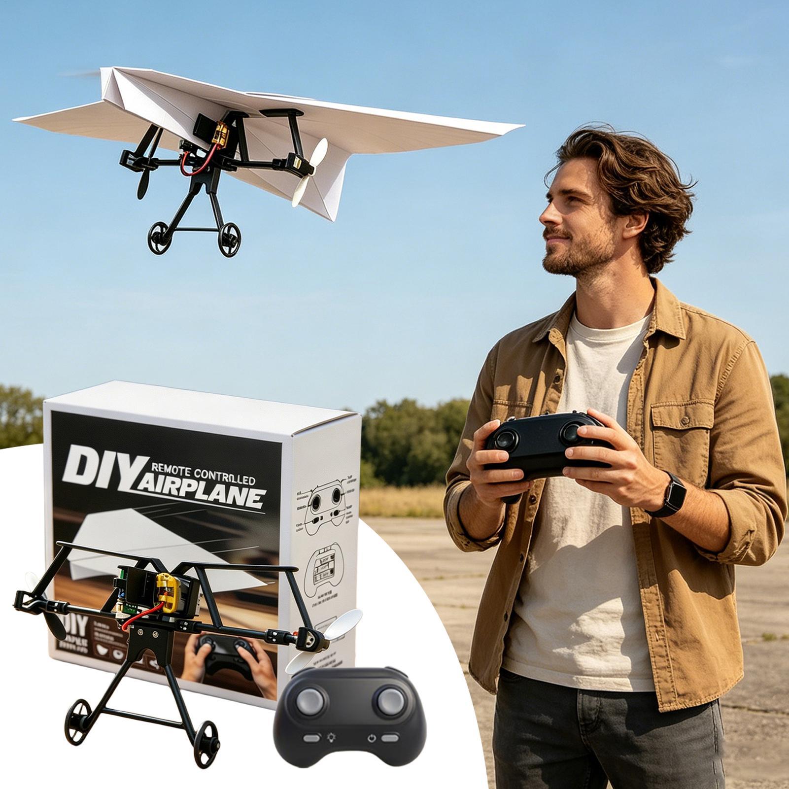 DIY RC Paper Airplane Kit Plan - Diy Kit Elektronik ulasan dan harga