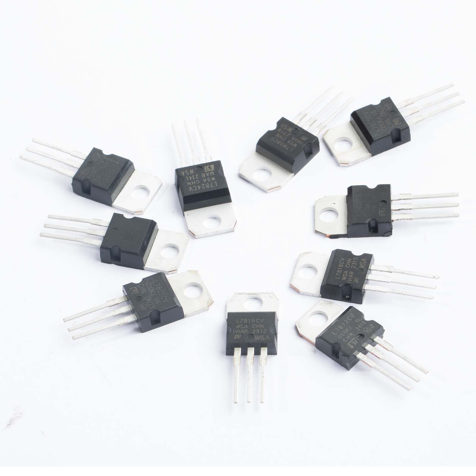 50pcs Voltage Regulator Kit 10 - Mosfet Transistor Set ulasan dan harga
