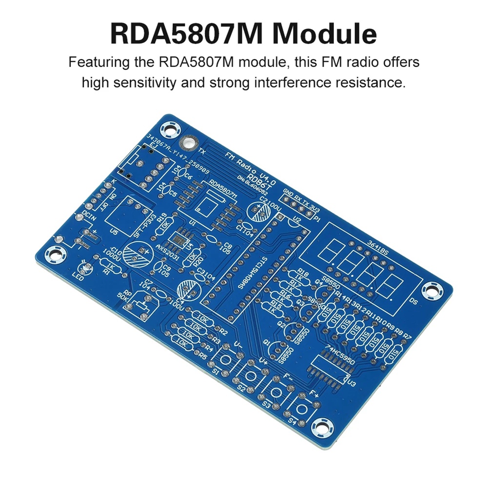 uyuy DIY FM Radio Electronics  - Diy Electronics Projects For Beginners ulasan dan harga