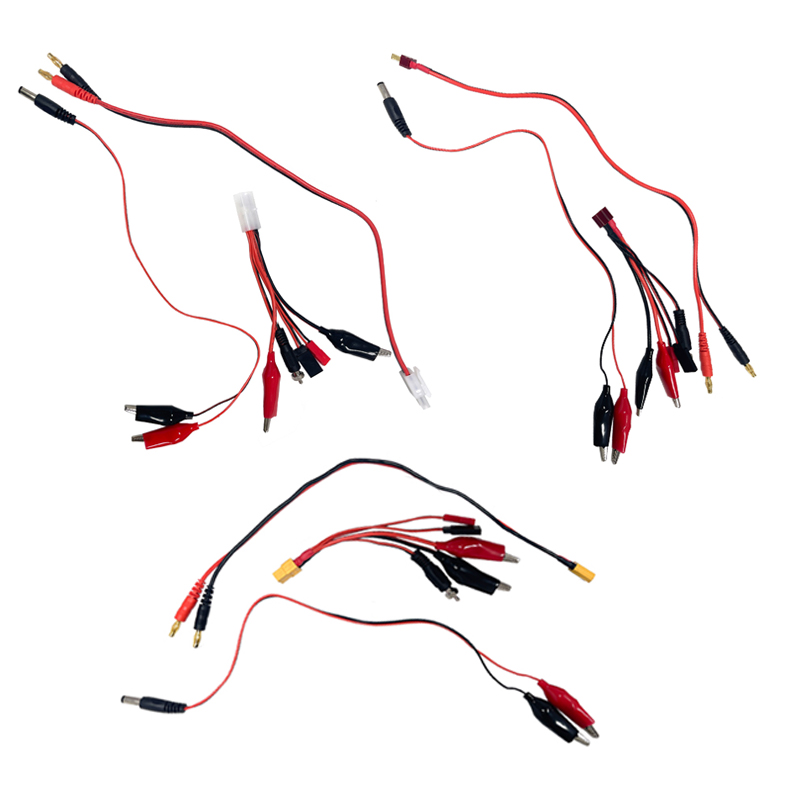 RC Balance Charger Deans T Plu - Crocodile Clip Set ulasan dan harga