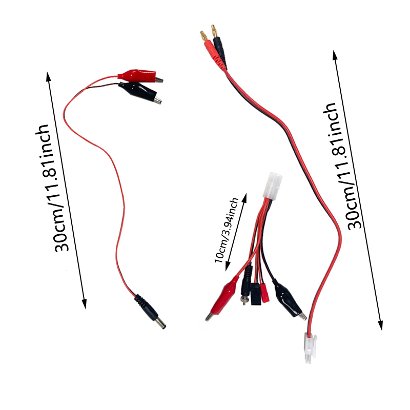 RC Balance Charger Deans T Plu - Crocodile Clip Set ulasan dan harga