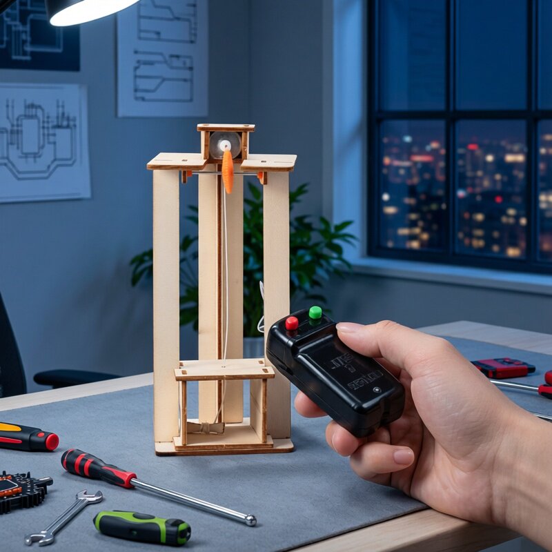 DIY Electric Elevator Lift Mod - Diy Kit Elektronik ulasan dan harga