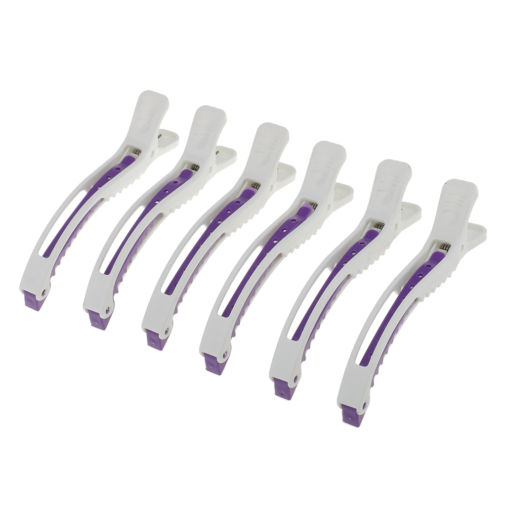 6PCS Pro Hairdressing Salon Se - Crocodile Clip Set ulasan dan harga