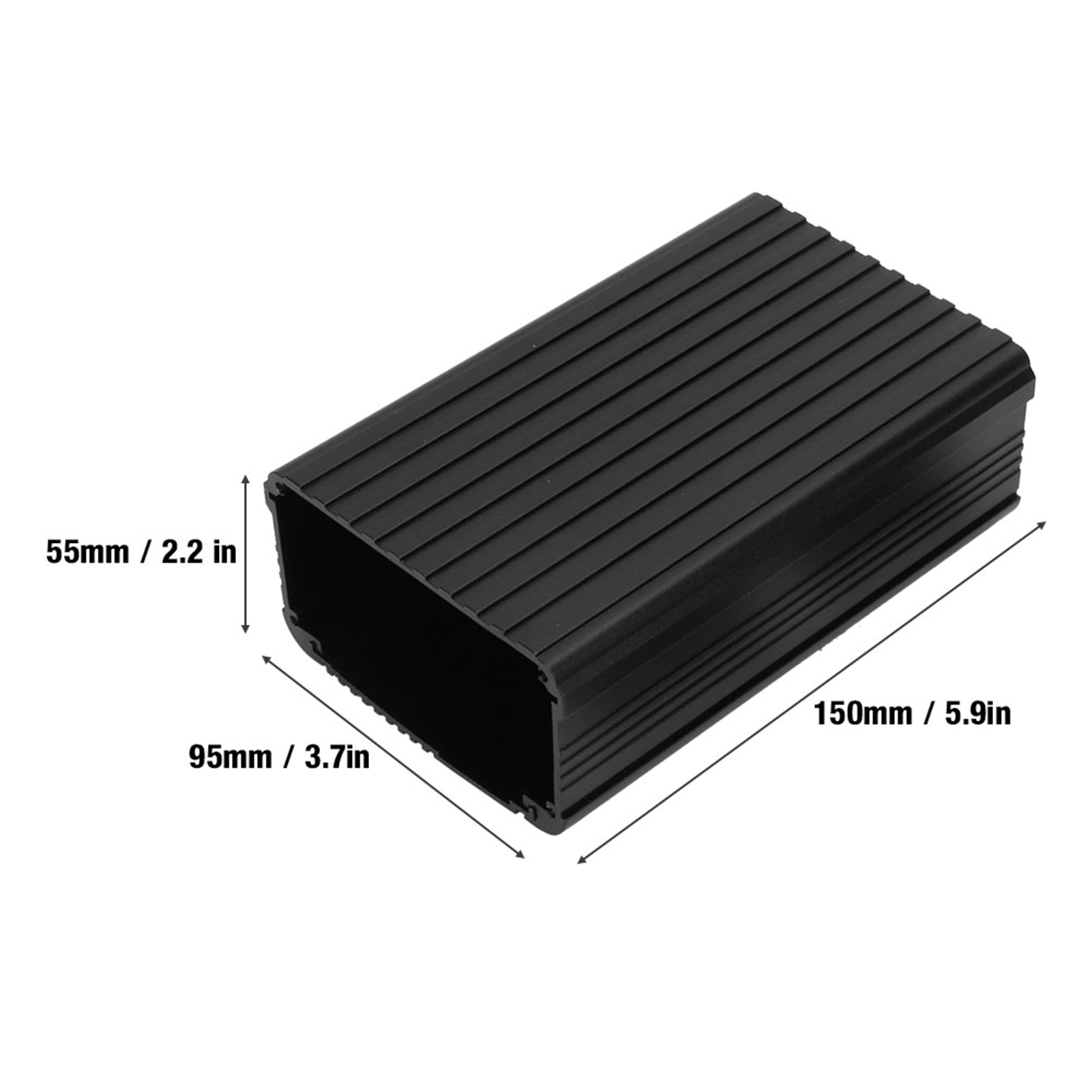 Aluminum Casing Cooling Box Ci - Diy Electronics Circuits ulasan dan harga