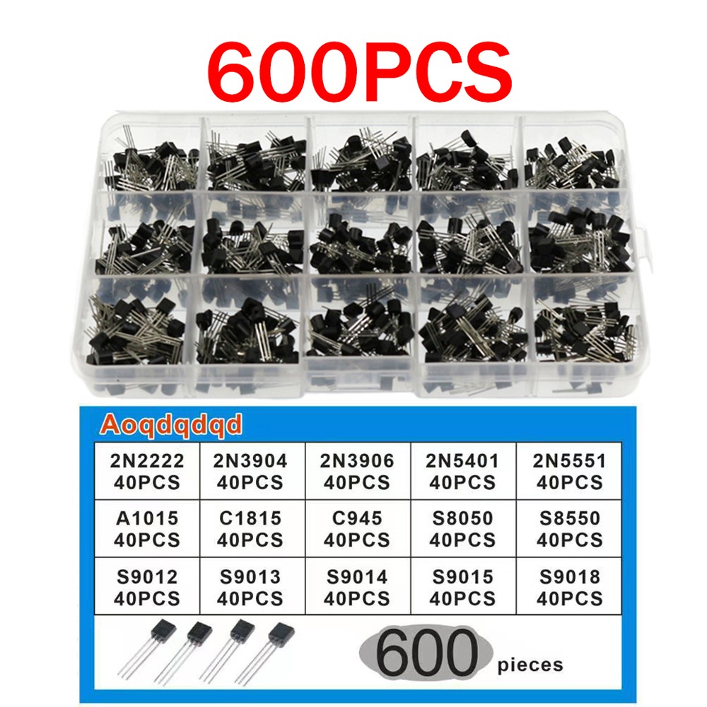 600pcs Transistor Kit A1015 C1 - Mosfet Transistor Set ulasan dan harga