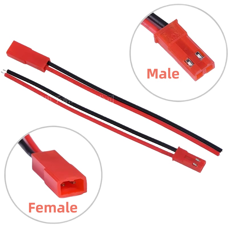 20pcs 10 Pairs JST 2P Connecto - Diy Electronics Power Supply ulasan dan harga