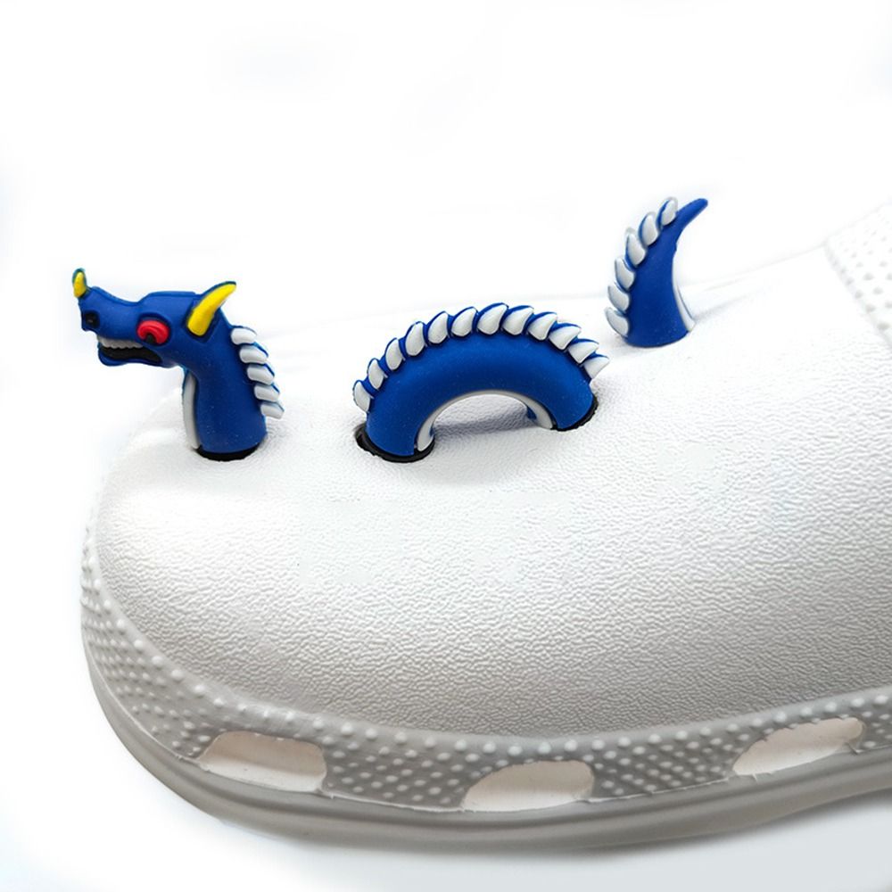 3D Shoes Buckle Clip DIY Decor - Crocodile Clip Set ulasan dan harga