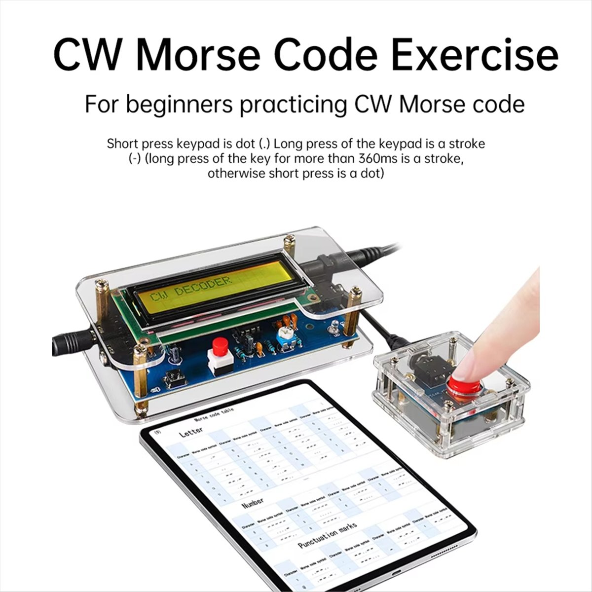 HDL DC9V CW Morse Code Decoder - Diy Electronics Circuits ulasan dan harga