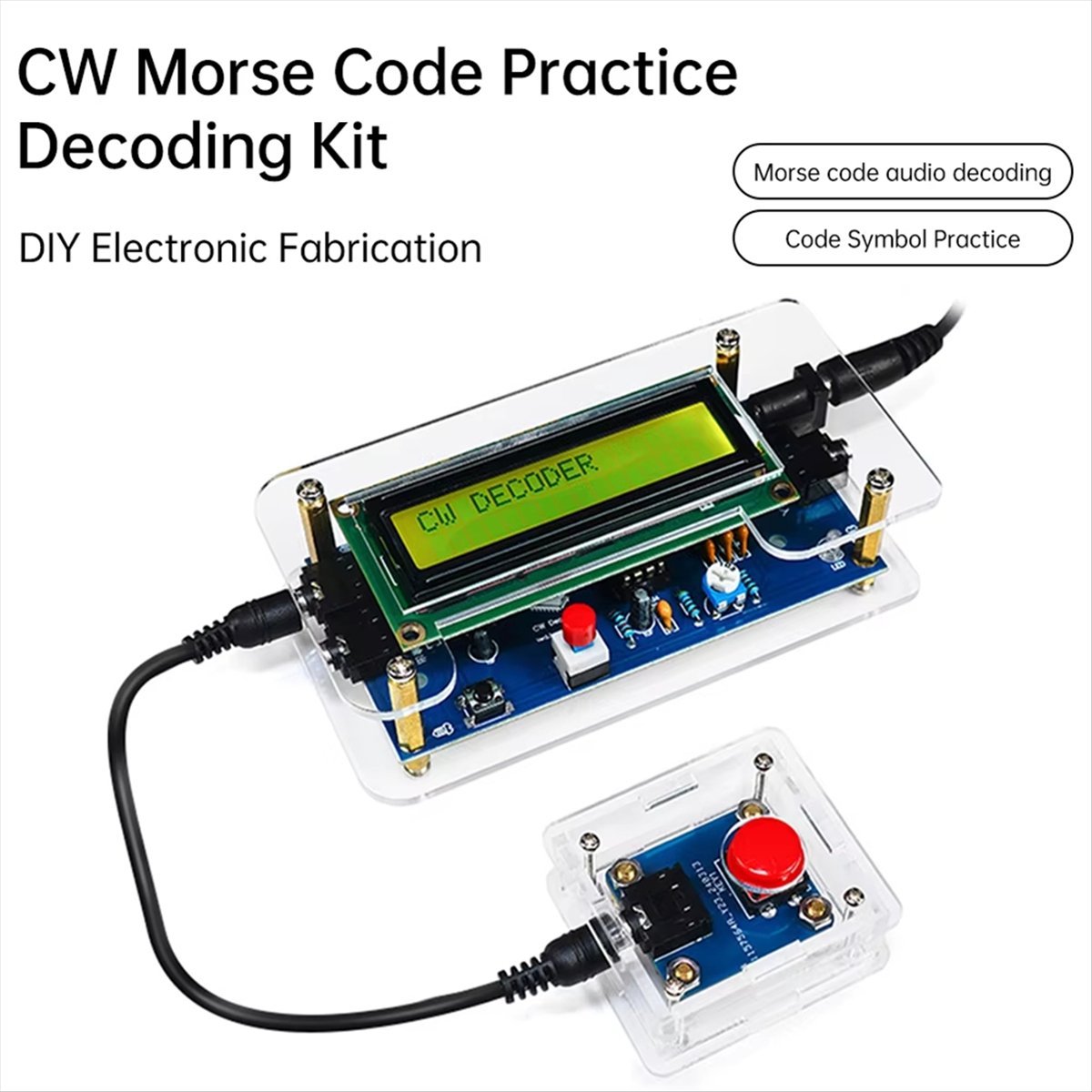 HDL DC9V CW Morse Code Decoder - Diy Electronics Circuits ulasan dan harga
