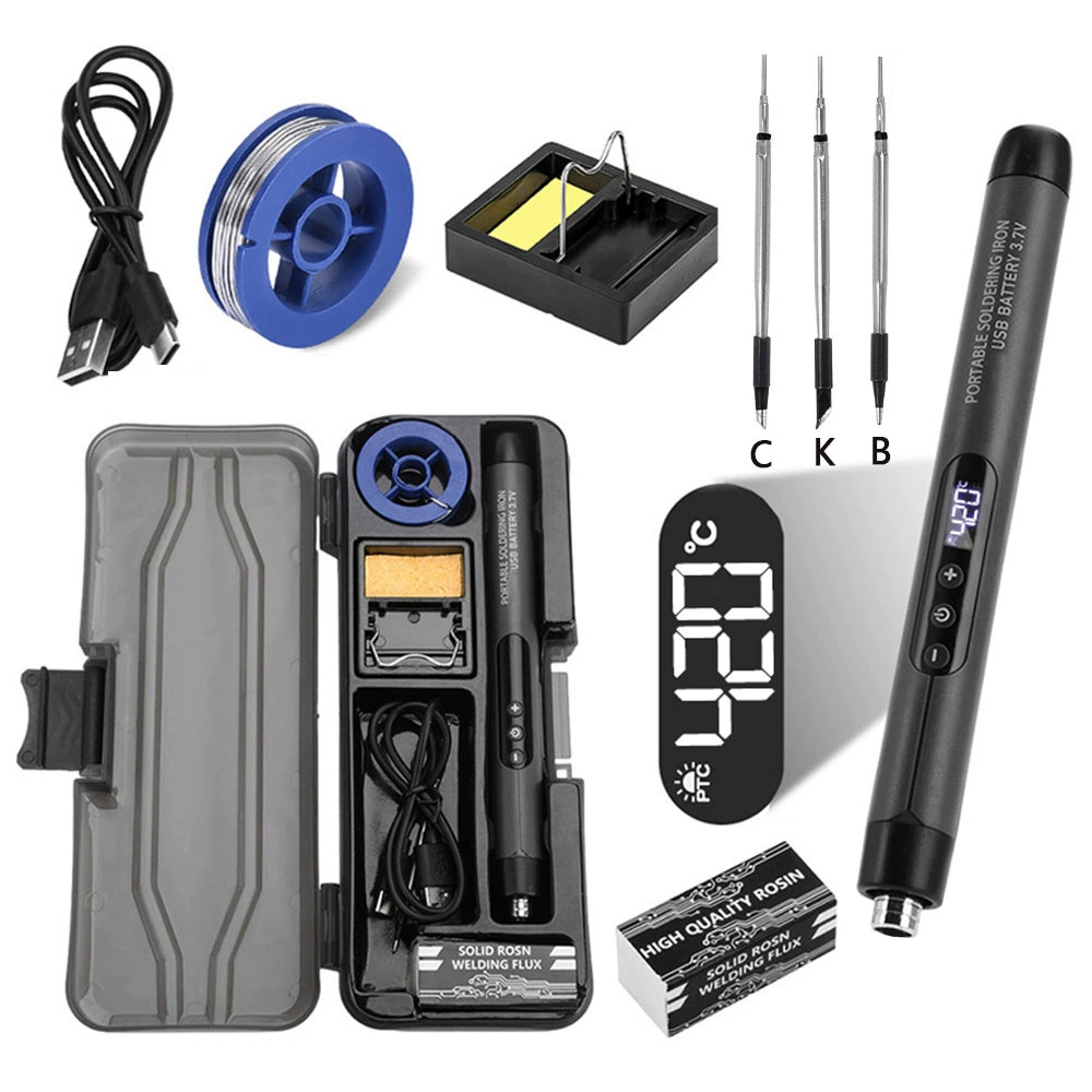 Mini Soldering Iron USB Rechar - Flux Pen Electronics ulasan dan harga