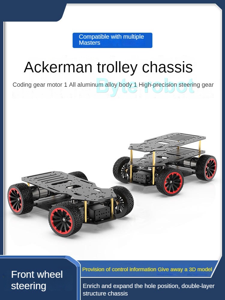 5KG Load 4WD Robot Car Metal A - Diy Kit Elektronik ulasan dan harga