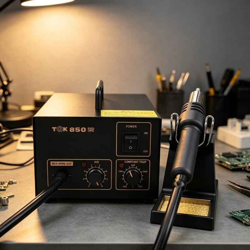 TGK-850/852 Precision 2-in-1 D - Hot Air Rework Station ulasan dan harga